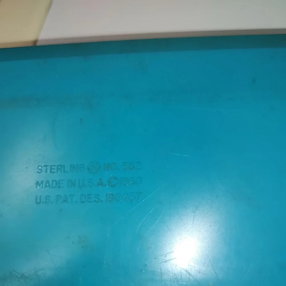 Vintage 1960 Sterling Plastic Co Educator Pencil Case US Presidents Terms Office